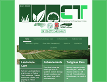 Tablet Screenshot of cuttingtimelandscape.com